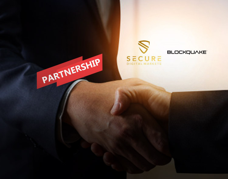 Secure Digital Markets Partners with BlockQuake on Regulated Digital Asset Exchange Alternative for Institutions & Retail Traders