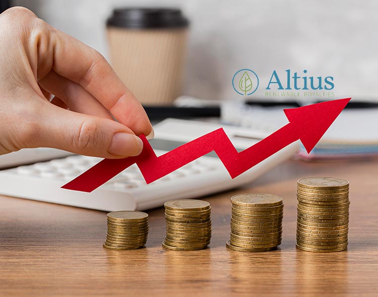 Altius Renewable Royalties Reports Apex To Buy Out Remainder Of Royalty Financing Following Exercise Of Change Of Control OptionAltius Renewable Royalties Reports Apex To Buy Out Remainder Of Royalty Financing Following Exercise Of Change Of Control Option