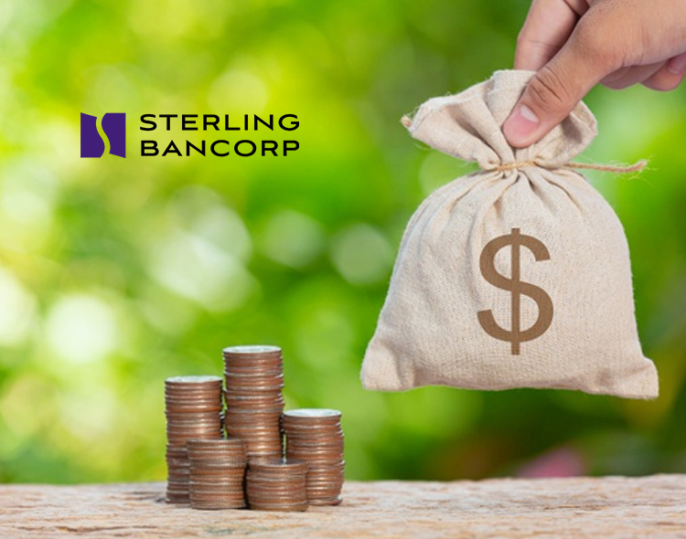 Sterling Bancorp Announces Strategic Investment in JAM FINTOP Blockchain, LP