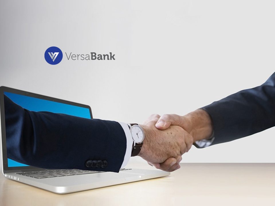 Versabank Announces Thrive Financial as New Us Receivable Purchase Program Partner