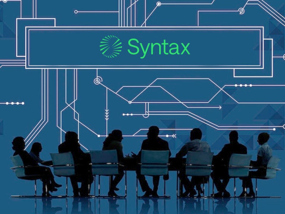 Bruce Traan Joins Syntax Data as President and COO of Syntax’s Index Division